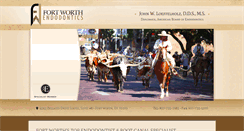 Desktop Screenshot of ftwendodontics.com